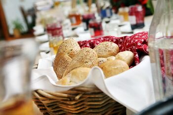 Mostweckerl Frühstücksbuffet