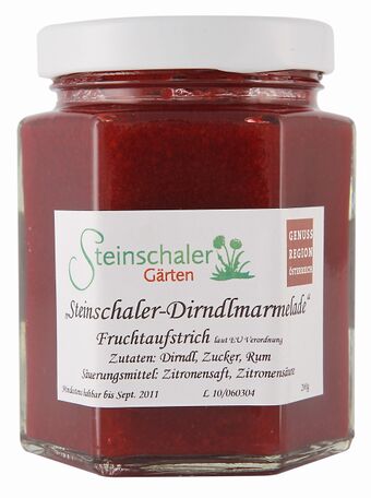 Steinschaler Dirndlmarmelade - Sie sind im Dirndltal