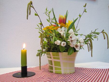 Naturgesteck - Materialien aus dem Steinschaler Gärten