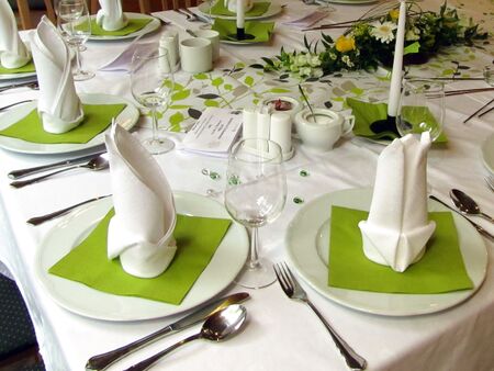 Wintergarten gedeckt