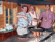 Sterzkochen in der Sterzhütte