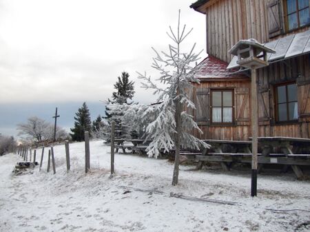 erster Schnee am 2012 12 01