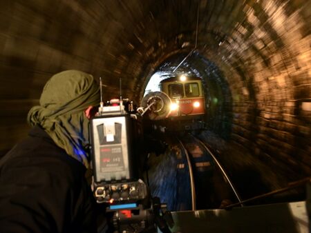 Filmdreh im Gösingtunnel - SWR