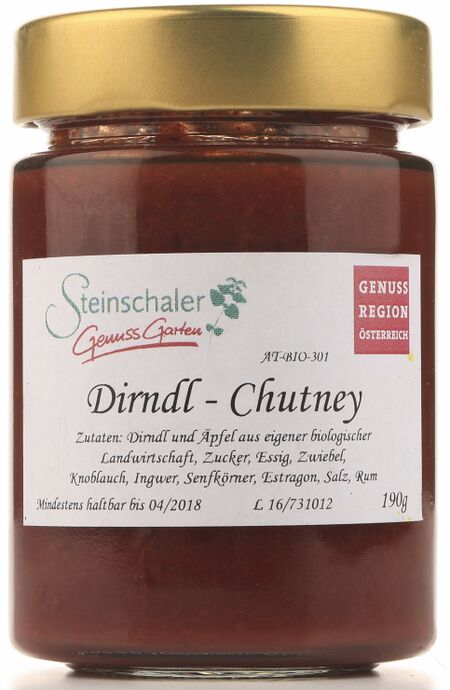 Regionale Spezialität: Dirndl-Chutney