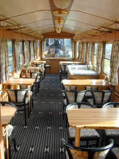 Salonwagen Innen