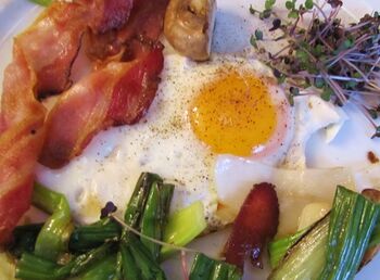 Spiegelei zum Frühstück