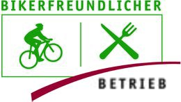 Logo: bikerfreundlicher Betrieb