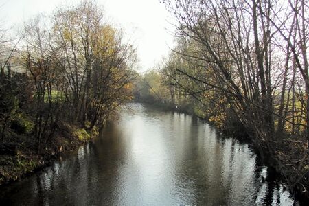 Herbstliche Pielach bei Königbrücke