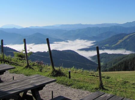 Eisenstein: Blick von Terrasse