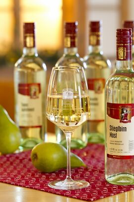 Mostglas und Flaschen - MB Zeiner