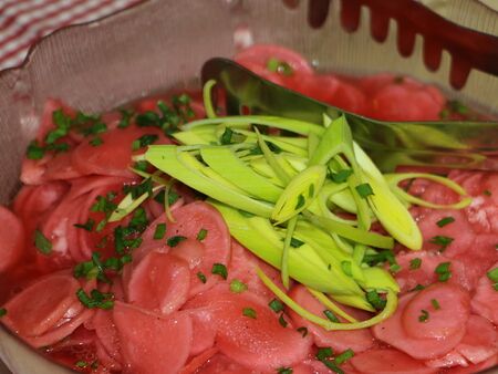 Rettichsalat am Buffet
