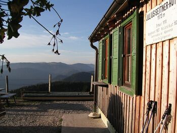 Eisensteinhütte Eingang