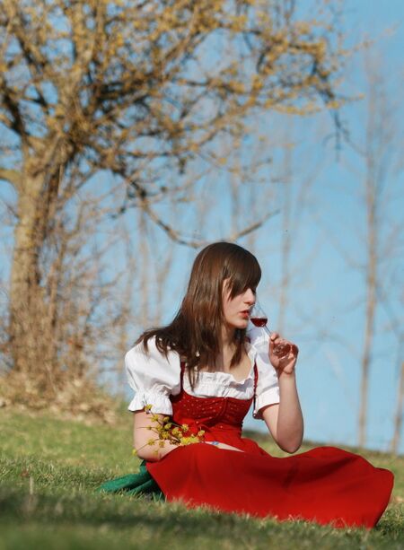 Johanna mit Dirndllikör