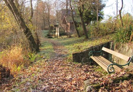 Weg zum Seminarraum Teichbrücke