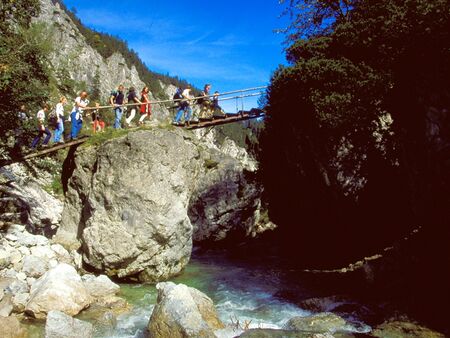 Brücke in den Ötschergräben